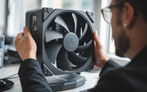 21 juillet, Feinmann F01 Noctua Edition, ventilateur intégré, 1 détail inattendu qui surprend les fans de souris gaming