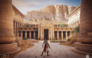 2,8 millions de km, 50+ lieux explorables, l’Égypte d’Assassin’s Creed Origins impressionnant, ce détail surprend les fans de la saga