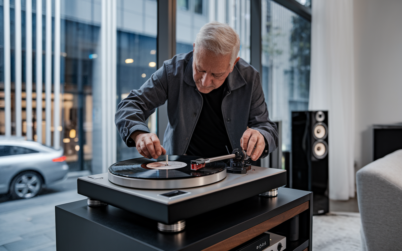 799,99 $, 2 réglages délicats, cellule Ortofon 2M Blue incluse, la Fluance RT87 surprend les collectionneurs de vinyles