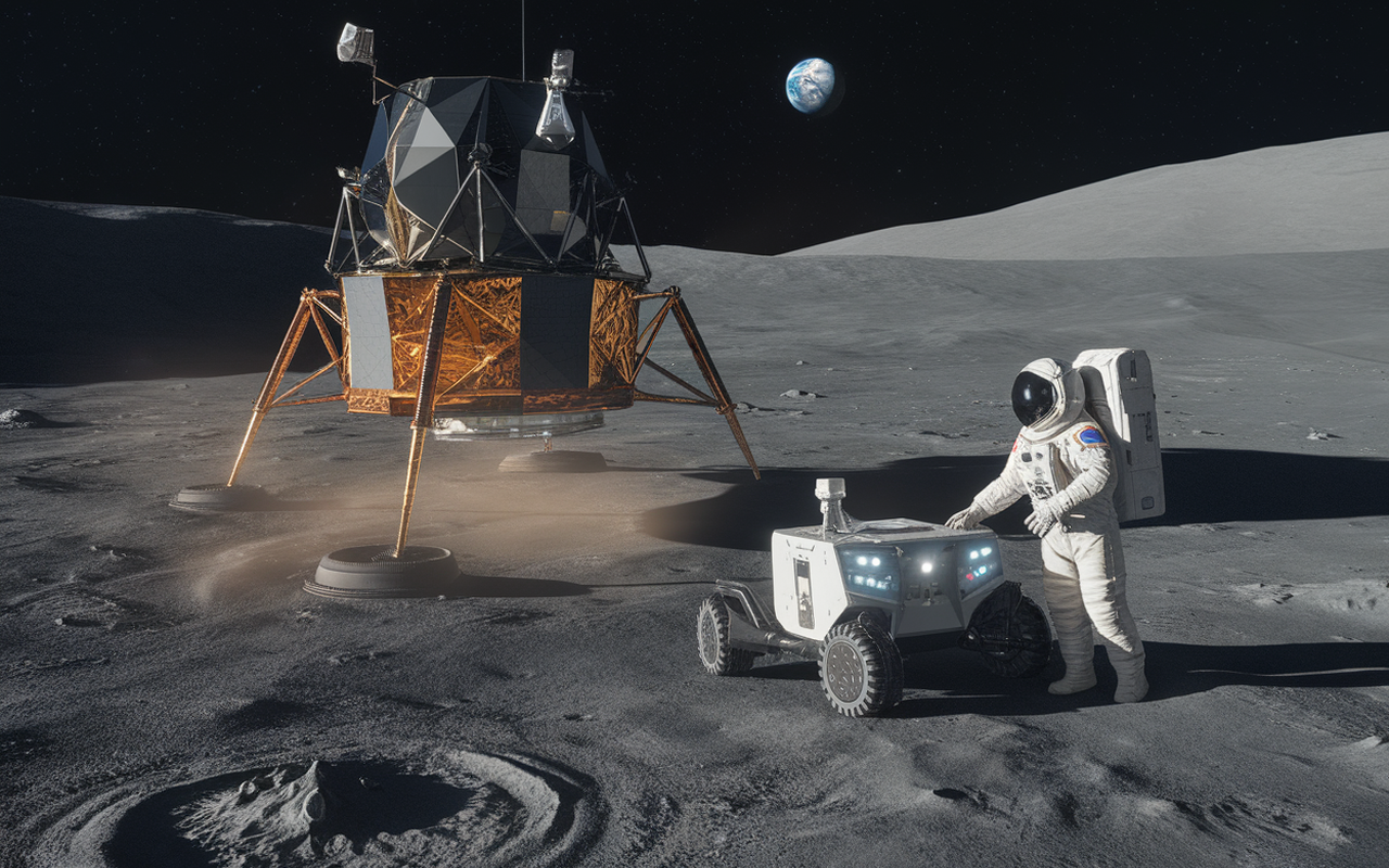 2 atterrissages prévus, 30 ans d’indices lunaires menacés, des gaz d’échappement en cause, ce que la NASA doit affronter