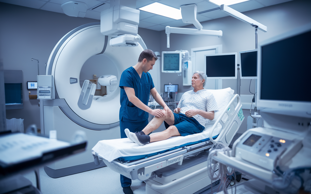3 microbilles, 1 artère ciblée, douleur du genou réduite sans prothèse, cette embolisation surprend les chirurgiens orthopédistes