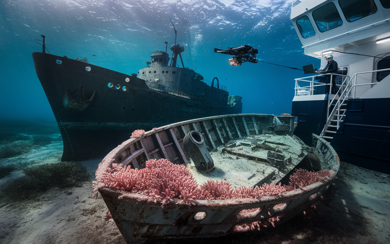 Premières images rapprochées du Quest, dernier navire de Shackleton, retrouvé au fond de la mer du Labrador