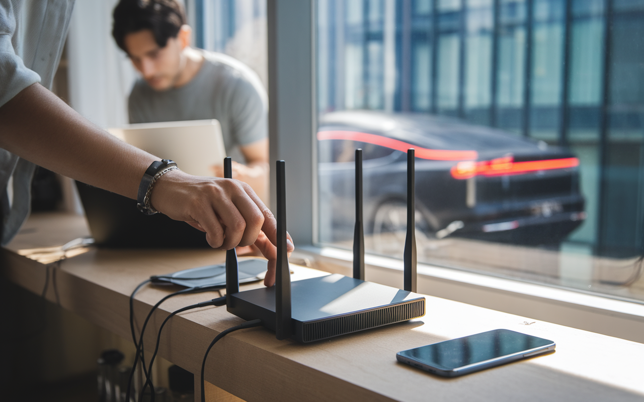 2 antennes, angle 90 et 1 verticale, placement selon 3 pièces du logement, ce réglage Wi-Fi surprend les experts