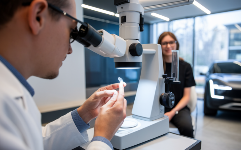 Des lentilles auto-réparatrices effacent les micro-rayures, une piste pour les garder plus longtemps
