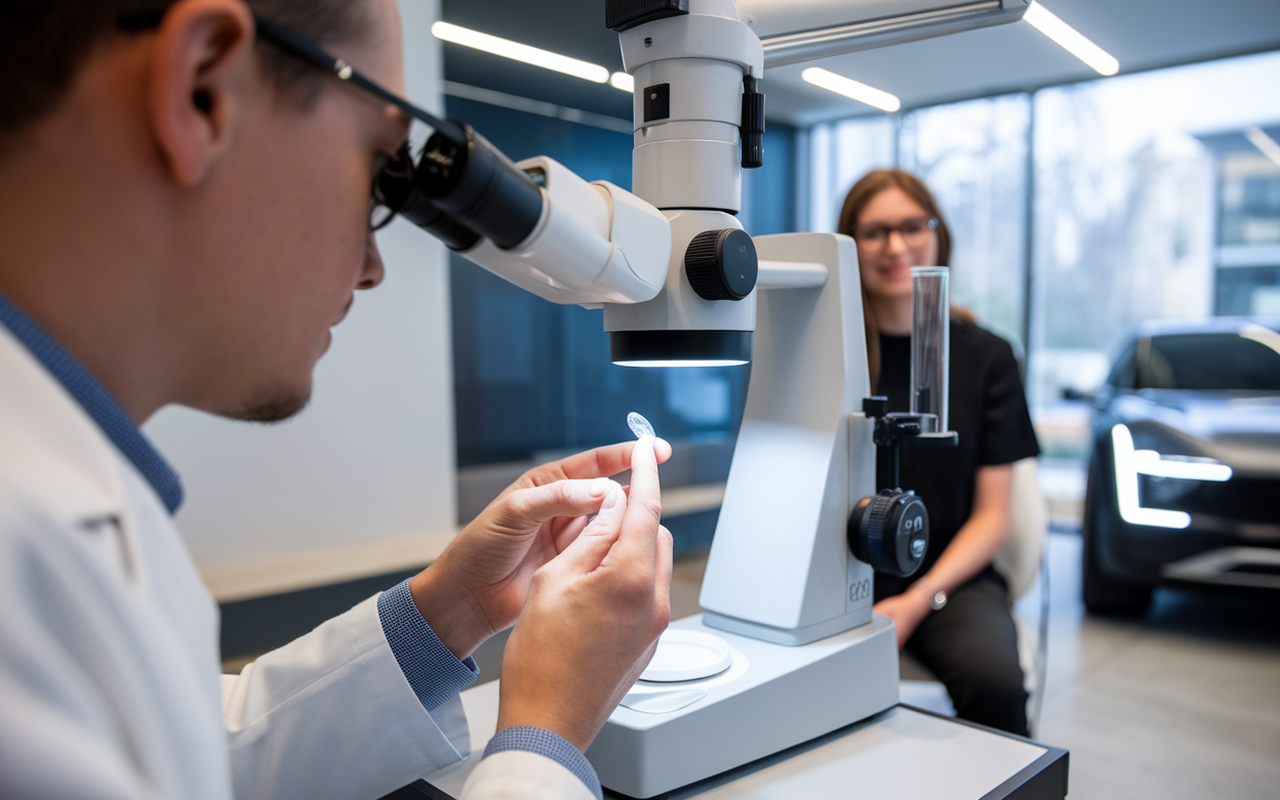 Des lentilles auto-réparatrices effacent les micro-rayures, une piste pour les garder plus longtemps